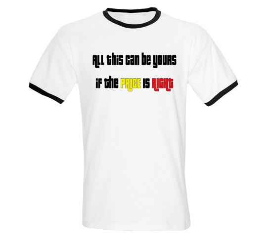 best price is right shirts