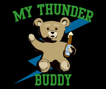 ted thunder buddy t shirt