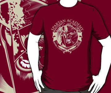 300 t shirts spartan