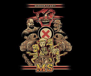 metal slug shirt