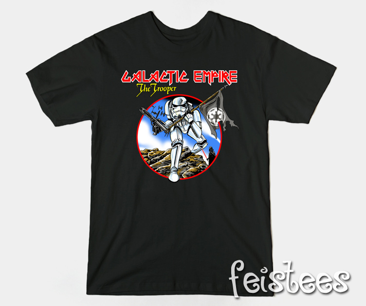 iron maiden stormtrooper shirt