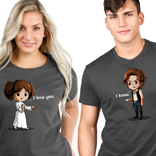 star wars his and hers shirts