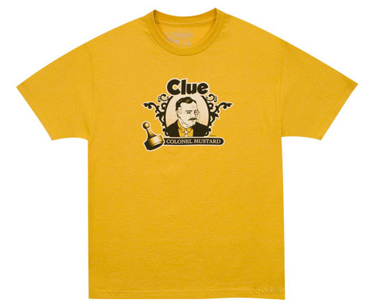 Clue Colonel Mustard t-shirt