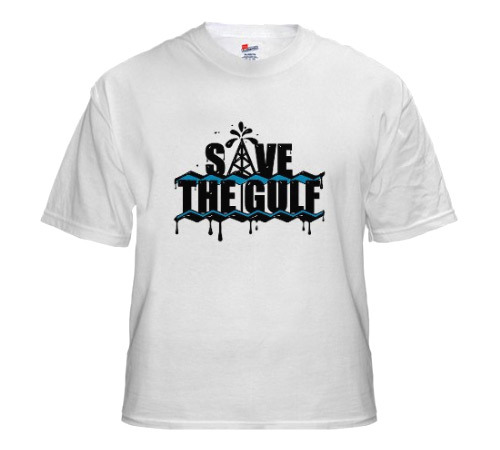 Save the Gulf shirt - Oil Spill Cleanup tee