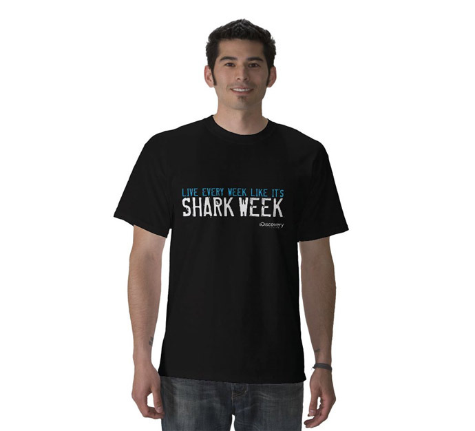 Discovery Channel - Live Every Week Like It's Shark Week shirt