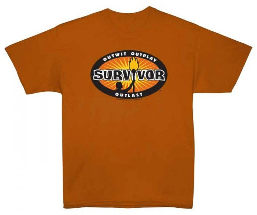 Survivor t shirts TV Show Logo tee Survivor Costumes