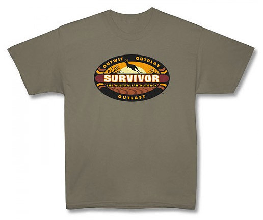 Survivor t shirts TV Show Logo tee Survivor Costumes