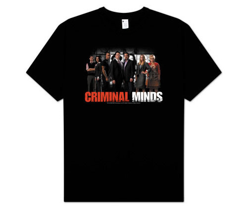 Criminal Minds shirt â€“ CBS TV Show Cast tee