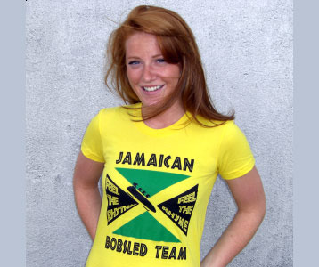Cool Runnings Jamaican Bobsled t-shirt