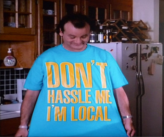 Donâ€™t Hassle Me Iâ€™m Local What About Bob? t-shirt