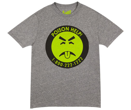 Mr. Yuk Poison Face t-shirt