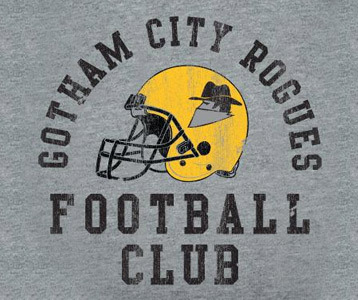 Gotham Rogues Football Team Featured in Batman: Dark Knight Rises Will Have  Gear Available – SportsLogos.Net News