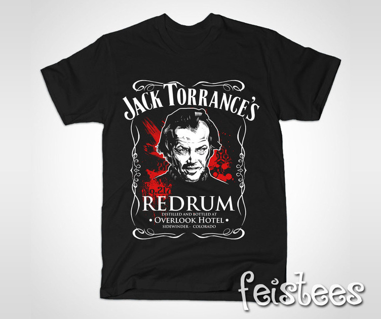 Jack Torrance's Redrum shirt