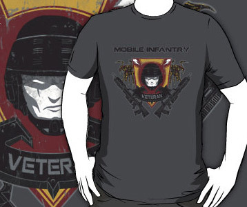Starship Troopers T-Shirt â€“ Mobile Infantry Veteran