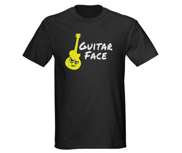 Switched at Birth Guitar Face shirt
