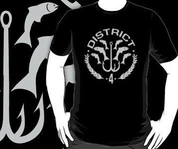 The Hunger Games District 4 t-shirt