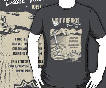 Visit Arrakis Dune t-shirt