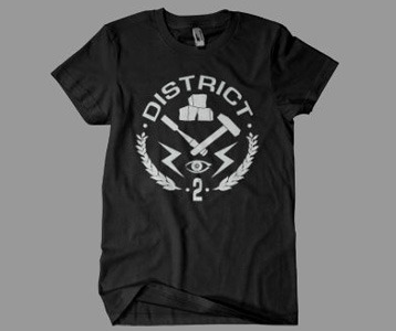 District 2 Hunger Games T-Shirt - Masonry