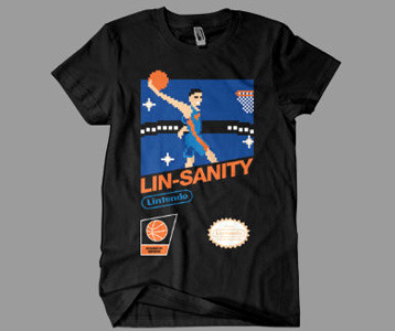 LevelWear Jeremy Lin New York Knicks Performance T-Shirt