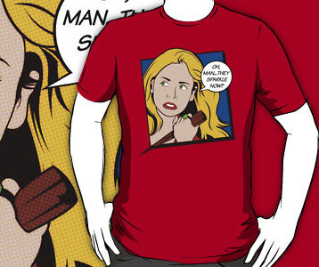 Oh, Man... They Sparkle Now? - Buffy the Vampire Slayer Spike T-Shirt