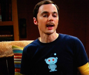 The Big Bang Theory Sheldon Reddit T-Shirt