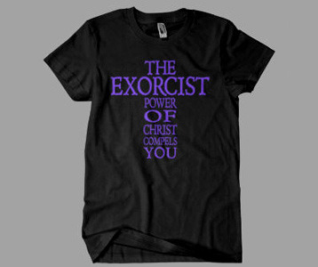 The Exorcist Movie T-Shirt - Cross Logo