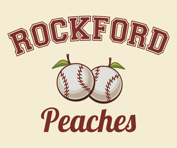 rockford peaches t shirt