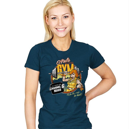 April O’Neil T-Shirt – TMNT O'Neil's Gym Shirt