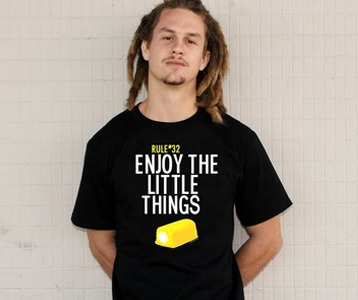 Twinkie Enjoy the Little Things T-Shirt - Zombieland Rule #32