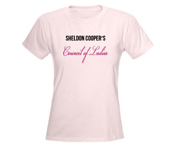 Sheldon Cooper's Council of Ladies T-Shirt