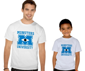 Monsters University T-Shirt and Clothing