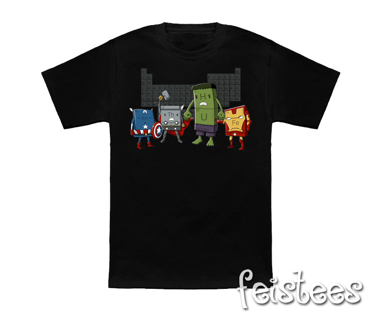 Periodic Table Avengers T-Shirt