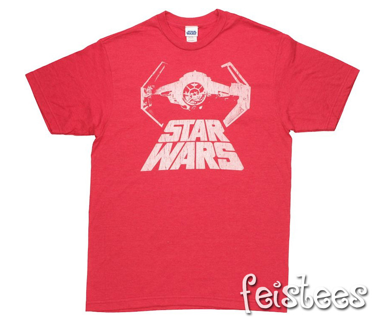 Sheldon Cooper's Red Star Wars TIE Fighter Advanced x1 T-Shirt
