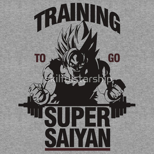 Super Saiyan Workout Shirt Dragon Ball Z Training T Shirt