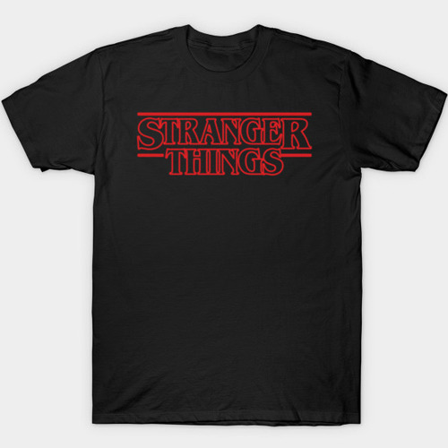 Stranger Things Logo T-Shirt - Netflix TV Show