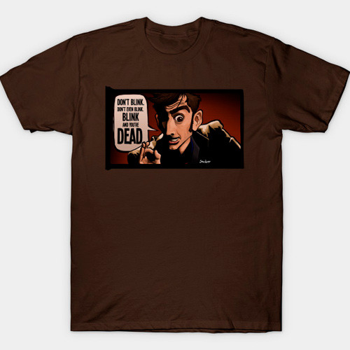 10th Doctor Don't Even Blink T-Shirt
