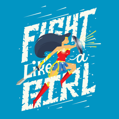 fight like a girl logo