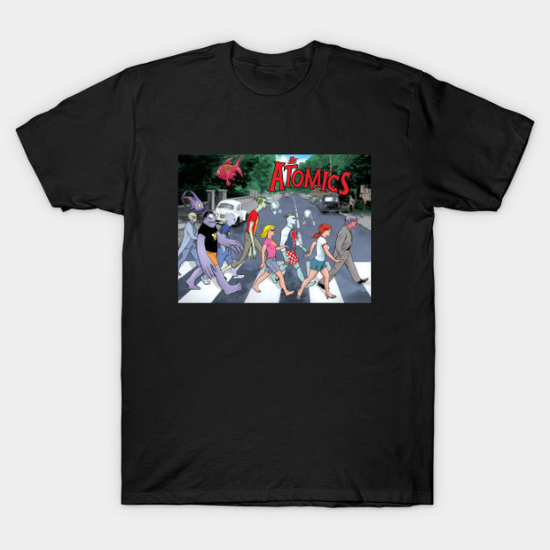 Madman and the Atomics Abbey Road T-Shirt