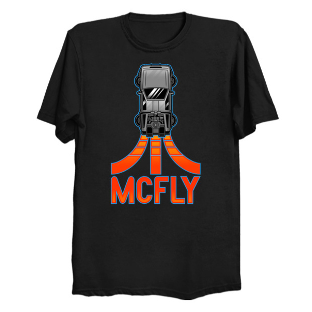 Back to the Future McFly Atari Logo T-Shirt