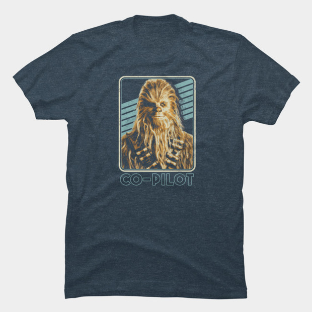 Star Wars Chewie is My Co-Pilot T-Shirt