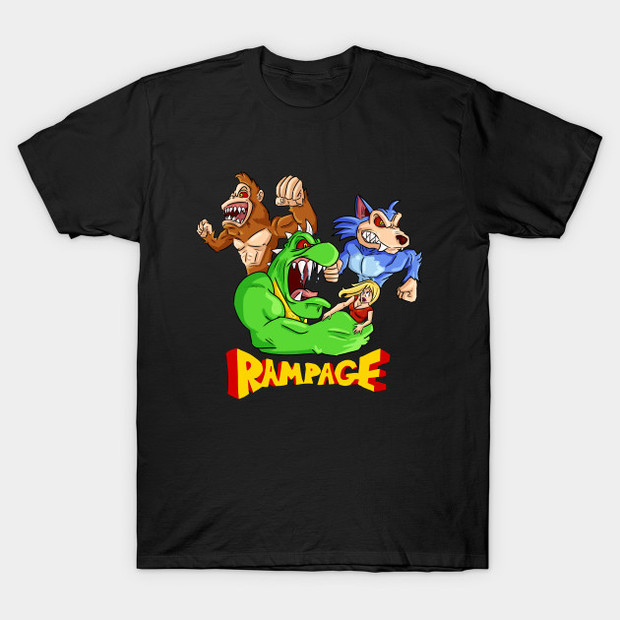 Rampage Video Game T-Shirt