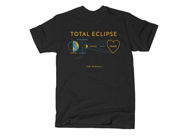 Total Solar Eclipse of the Heart T-Shirt