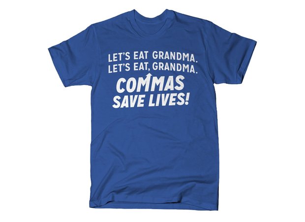 Let's Eat Grandma Commas T-Shirt