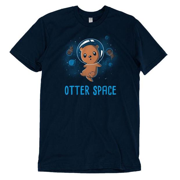 Otter Space T-Shirt - Otter in Outer Space Shirt