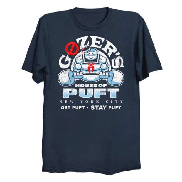 Gozer's Gym T-Shirt - House of Puft Marshmallow Man Workout Shirt