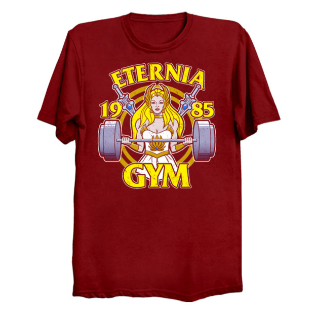 She-Ra Eternia Gym T-Shirt - She-Ra Workout Shirt