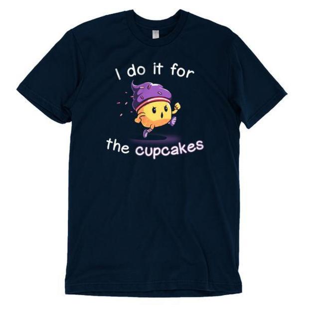I Do It for the Cupcakes Workout T-Shirt