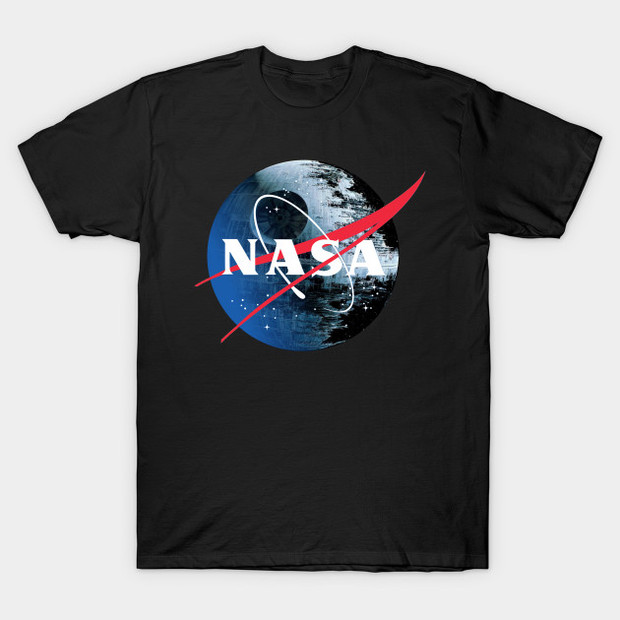 NASA Death Star T-Shirt - Star Wars NASA Logo Shirt