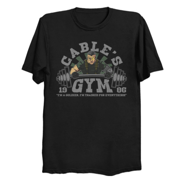 Cable's Gym T-Shirt - Deadpool