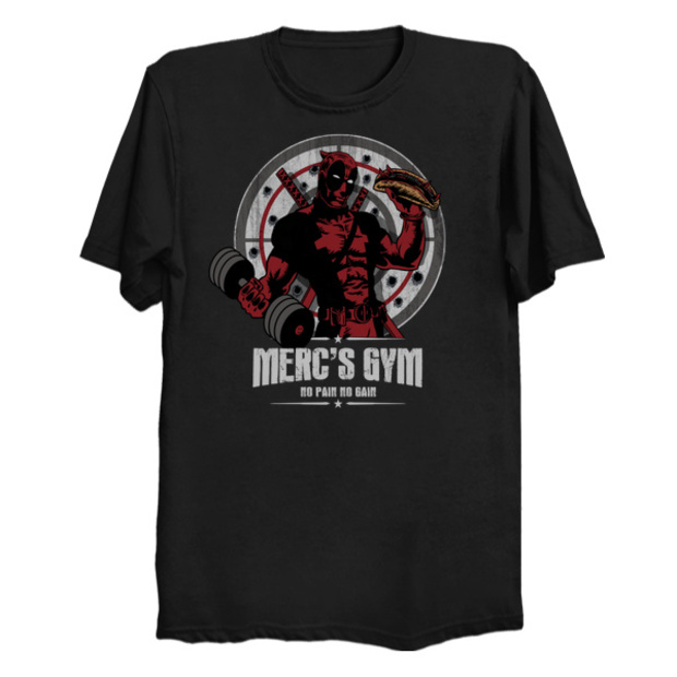Deadpool Merc's Gym T-Shirt
